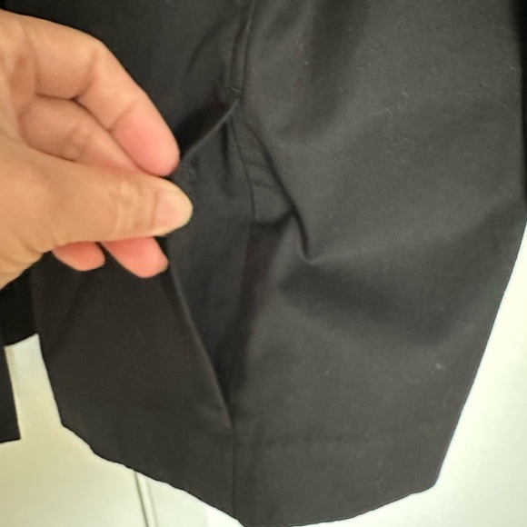 NWT Talbots Womens Jacket Blazer Button Front Round Neck Black Size 14 - Picture 7 of 8